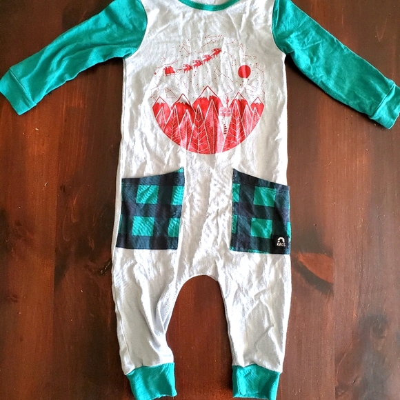 Rags to Raches Other - Christmas Rags Romper